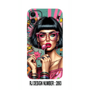 Girl eating lollipop mobile skin - Mobile skins - Mobile skinsNew arrivelMobile's back sticker