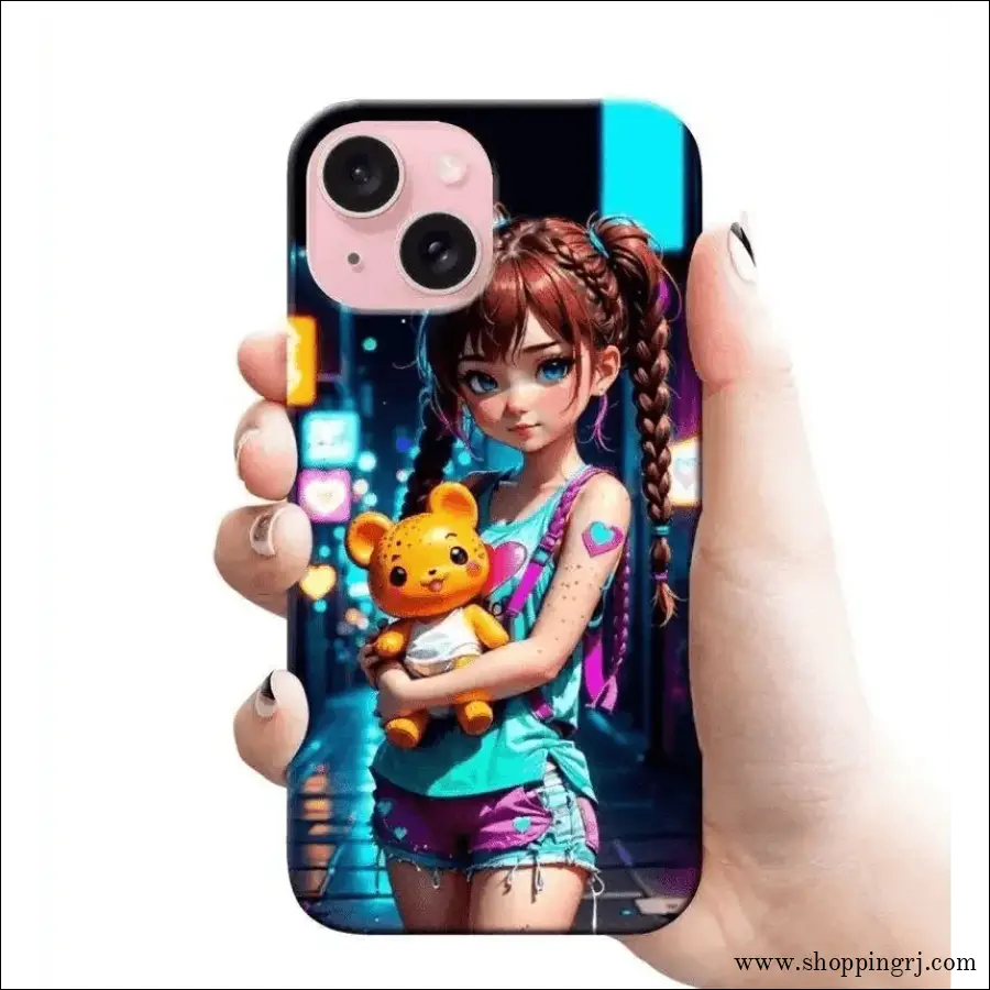 GIRL With DOLL RJ 2544 PLASTIC HARD CASES