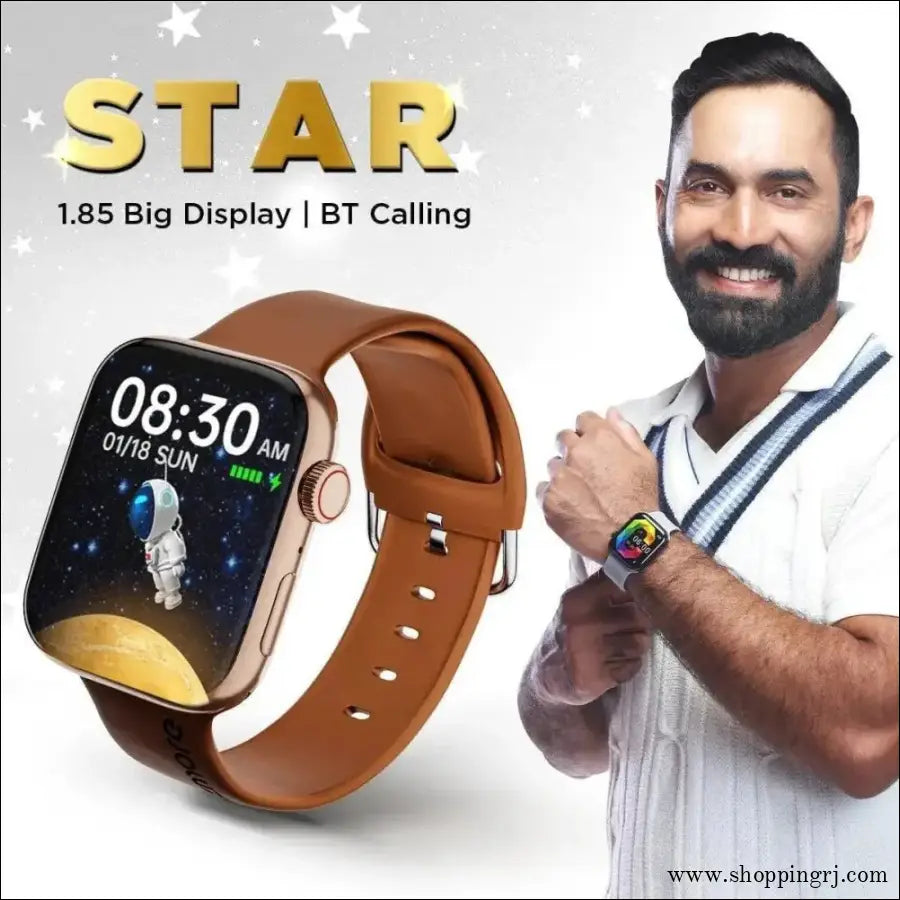 Gizmore smart watch big dial Bluetooth watch - Smart Watch accessories - GadgetsRJ mobiles and accessories ThoothukudiNew arrival