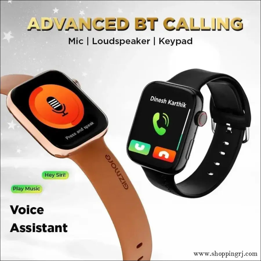 Gizmore smart watch big dial Bluetooth watch - Smart Watch accessories - GadgetsRJ mobiles and accessories ThoothukudiNew arrival