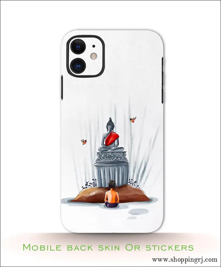 GOD BHUTHA mobile back skins or Mobile stickers RJ1216