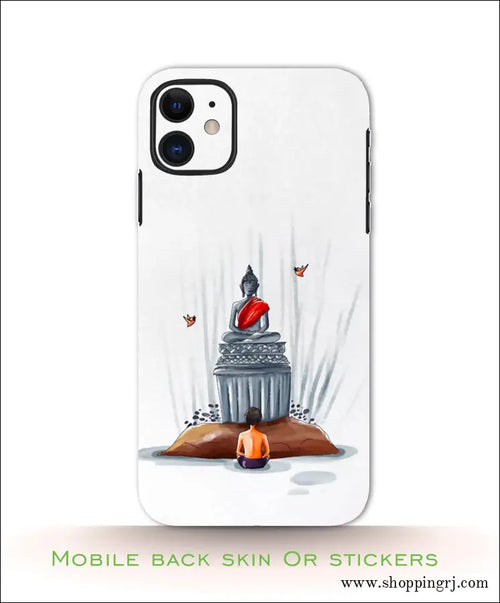 God Bhutha Mobile Back Skins or Mobile Stickers Rj1216