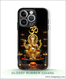 God GANESH mobile covers glossy Rubber RJ3438 - Mobile covers