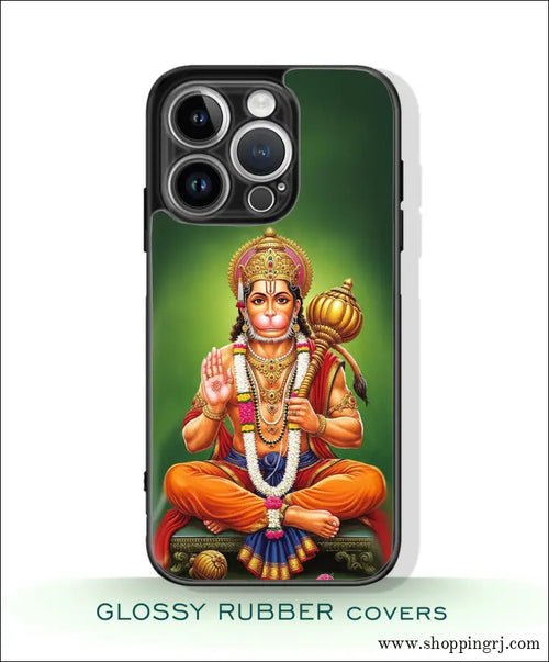 God HANUMAN mobile covers glossy Rubber RJ3439 - Mobile covers