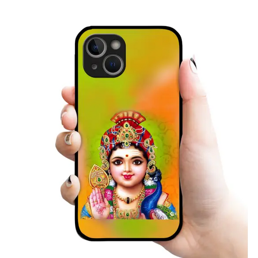 God குழந்தை Murugan ராஜ அலங்காரம் glossy Rubber case - Mobile covers