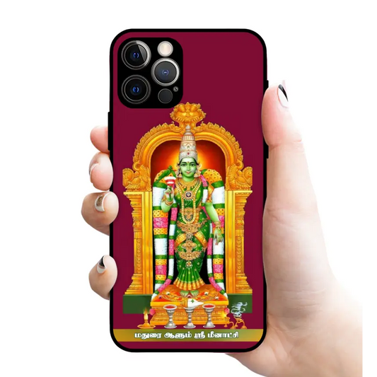 God Menakshi amman glossy Rubber case 3114 - Mobile covers