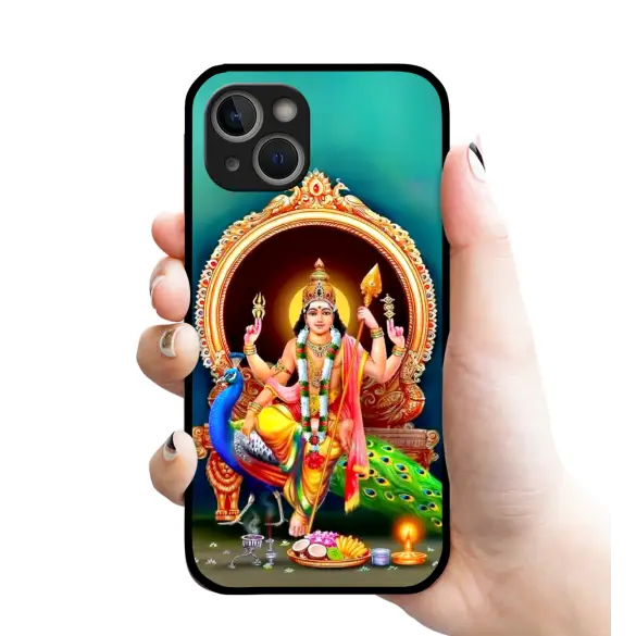 God murugan glossy Rubber case - Mobile covers