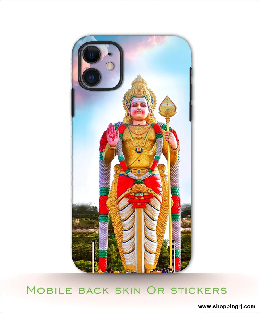 GOD MURUGAN mobile back skins or Mobile stickers RJ2303 - Mobile skins