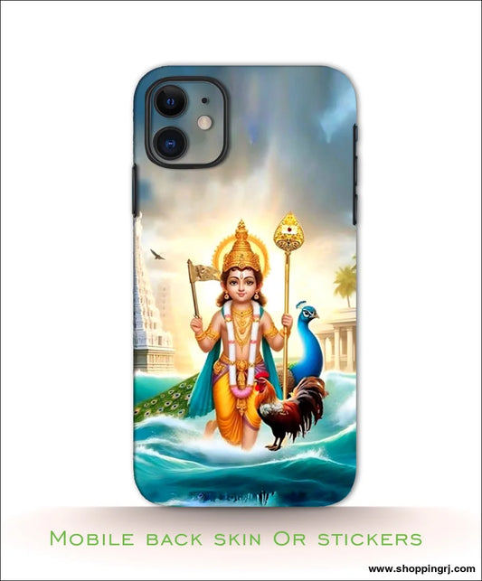 GOD MURUGAN mobile back skins or Mobile stickers RJ2714 - Mobile skins