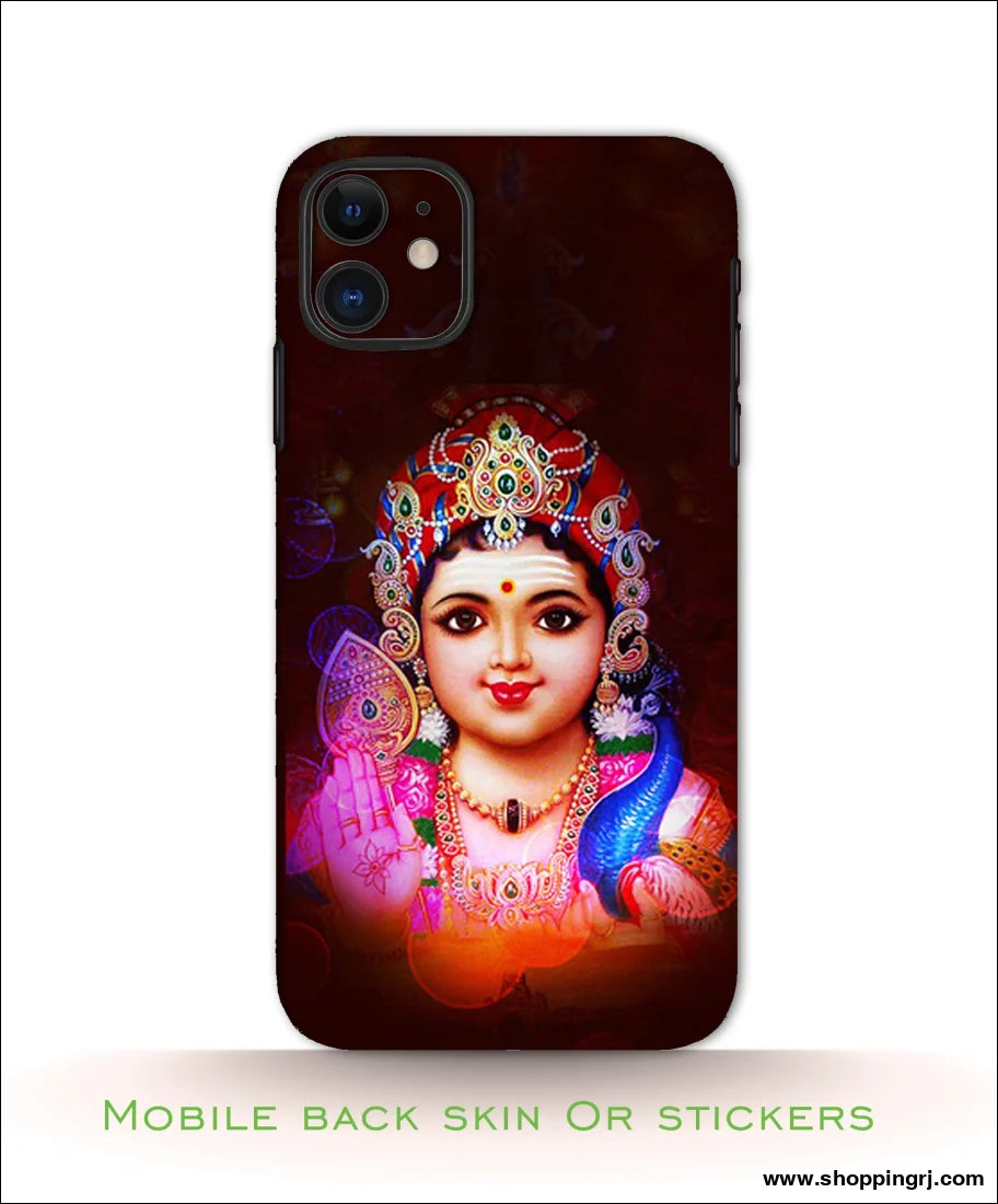 GOD MURUGAN mobile back skins or Mobile stickers RJ739 - Mobile skins