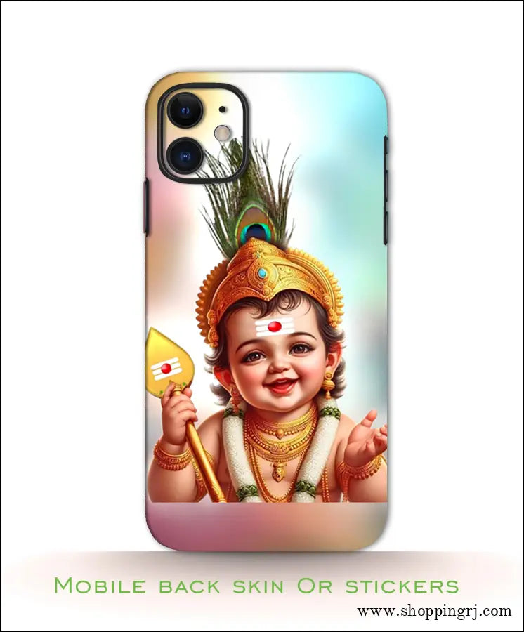 GOD MURUGAN mobile back skins or Mobile stickers RJ2553