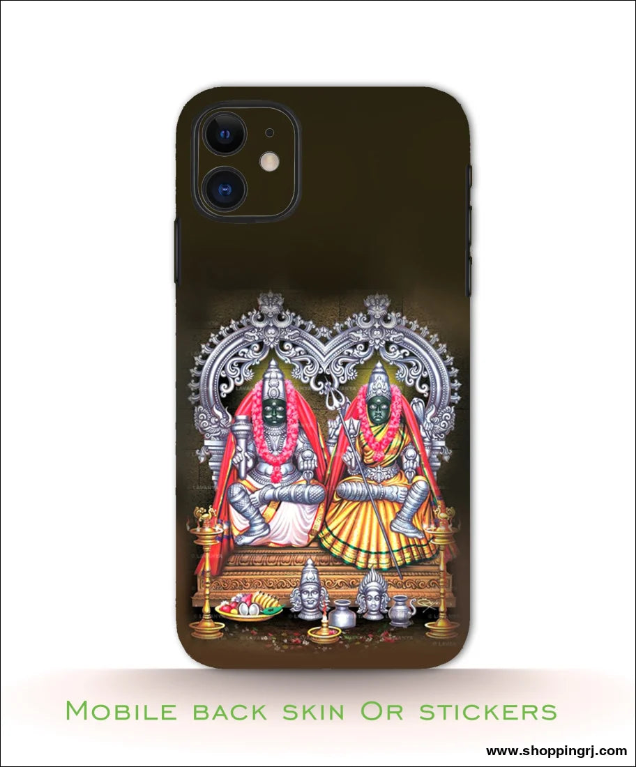 GOD Mutharamman mobile back skins or Mobile stickers RJ1089 - Mobile skins