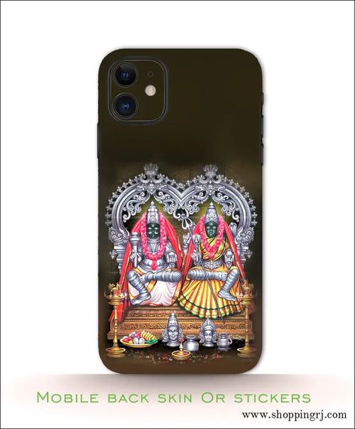 God Mutharamman Mobile Back Skins or Mobile Stickers Rj1089