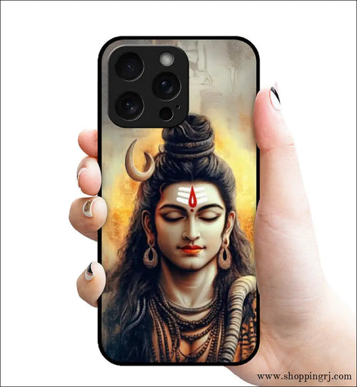 God siva glossy Rubber case - Mobile covers