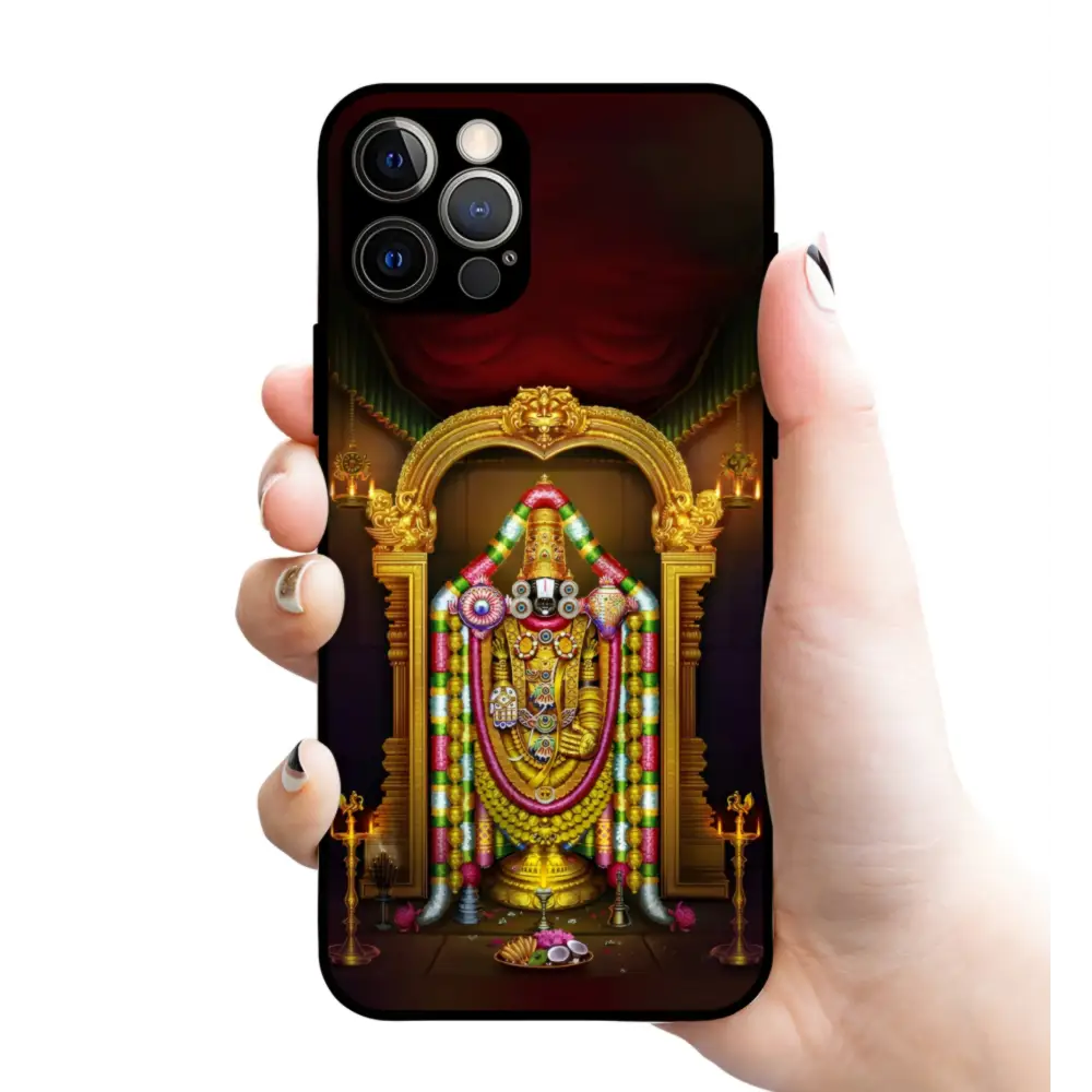 God Thirupathi glossy Rubber case 3122