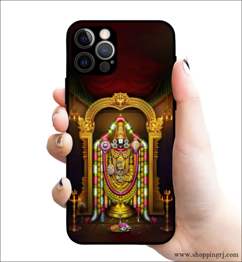 God Thirupathi glossy Rubber case 3122