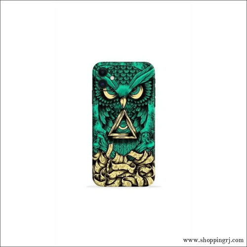 Green Owl Mobile Skin - Mobile skins - Mobile skinsRJ mobiles and accessories Thoothukudi