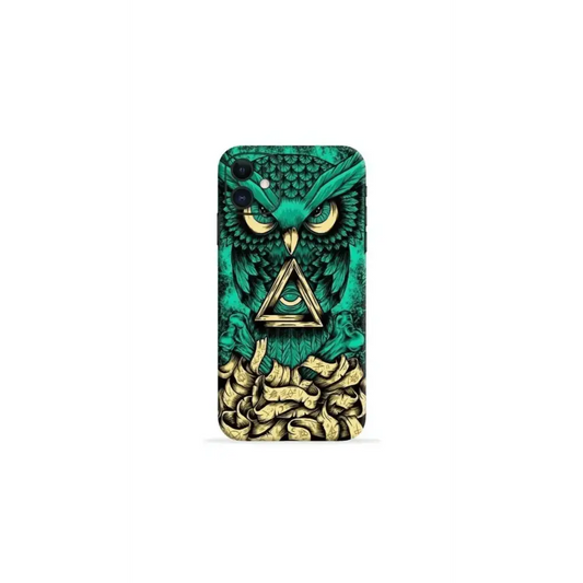 Green Owl Mobile Skin - Mobile skins - Mobile skinsRJ mobiles and accessories Thoothukudi