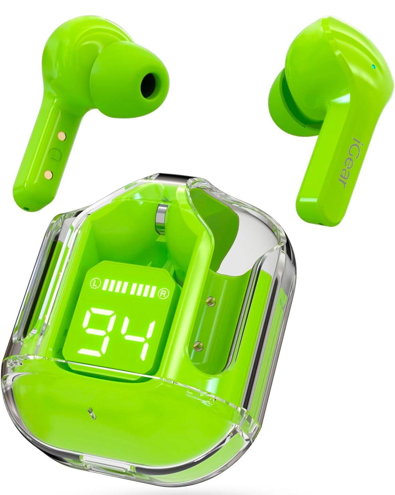 GREEN ultra pods Wireless Bluetooth Earbuds