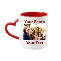 Heart shape Mug Printing - Mugs - customize giftMugsMug Printing