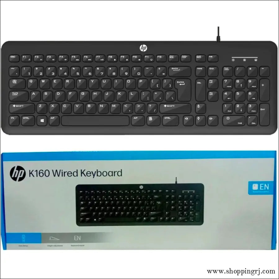 Hp K160 Wired Keyboard For Desktop And Laptop