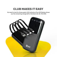 IN BASE CLUB 10000mAh 4 IN1 POWER BANK - Power bank - New arrivalRJ mobiles and accessories Thoothukudipower bank