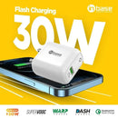 in base Ether SV301 30W SuperVOOC Charger (Adapter Only, White) - 30winbase brandchargers