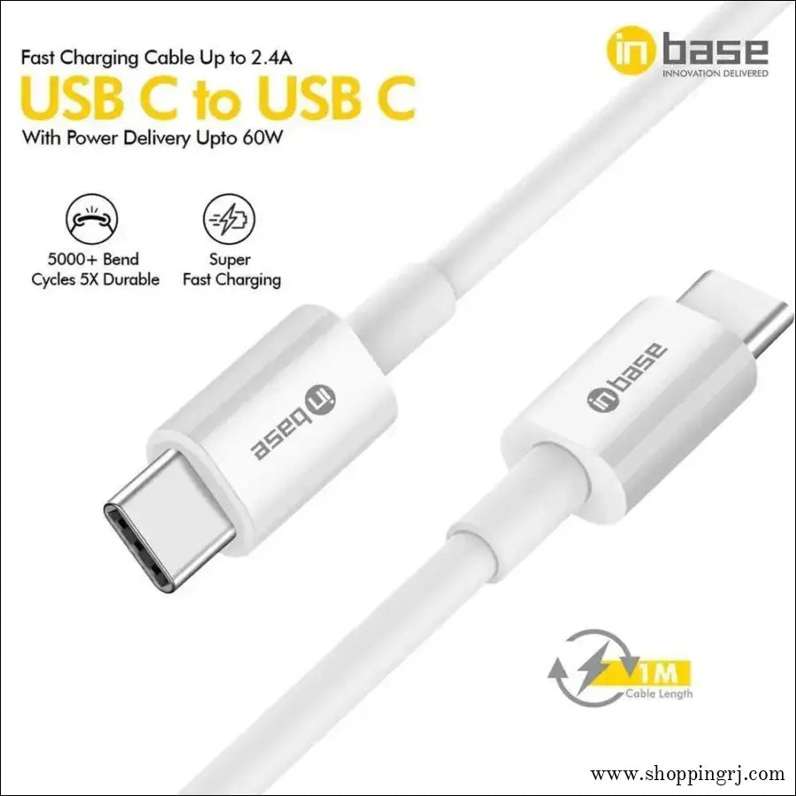 IN BASE TYPE C TO C CABLE - Cable - c to c cableinbase brandcable