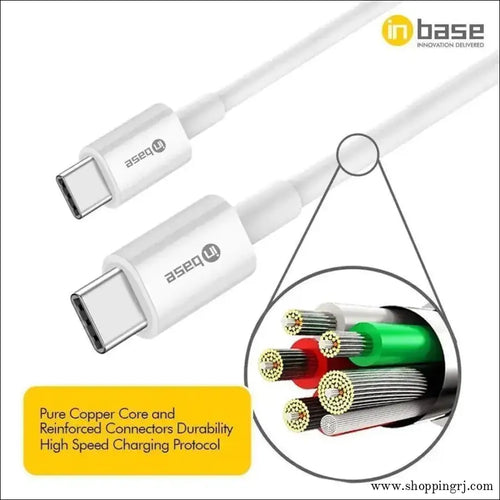 IN BASE TYPE C TO C CABLE - Cable - c to c cableinbase brandcable