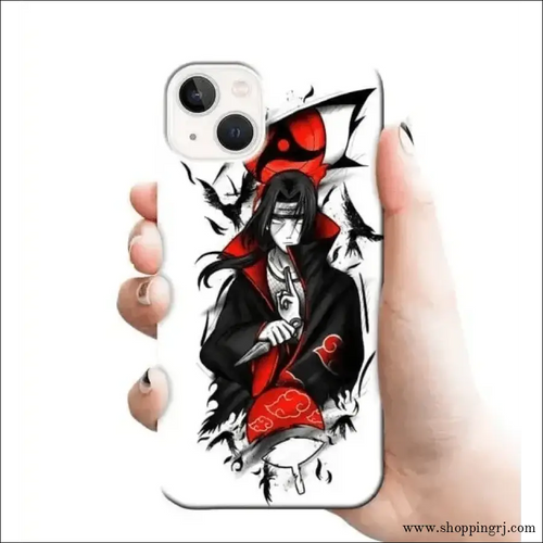 ITACHI UCHIHA mobile cover RJ1383 Plastic hard case - Mobile covers - ANIME MOBILEcustomized mobile coveranime mobile covers