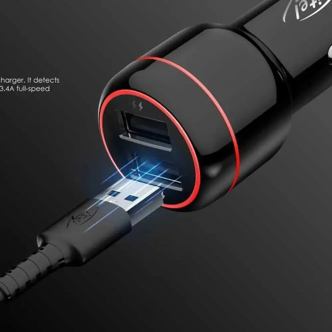 Itel 3.4amp Fast Car Charger 1 Year Warranty