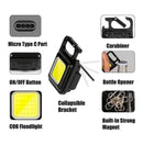 Keychain LED flashlight - electronic gadget - Shopping RJ flashlight