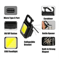 Keychain LED flashlight - electronic gadget - electronic gadgetkeychain flashlightflashlight