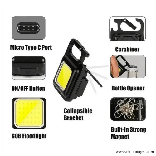 Keychain LED flashlight - electronic gadget - electronic gadgetkeychain flashlightflashlight