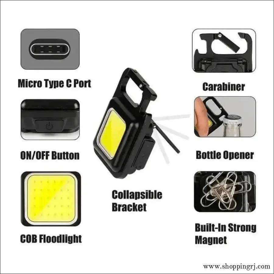 Keychain LED flashlight - electronic gadget - electronic gadgetkeychain flashlightflashlight