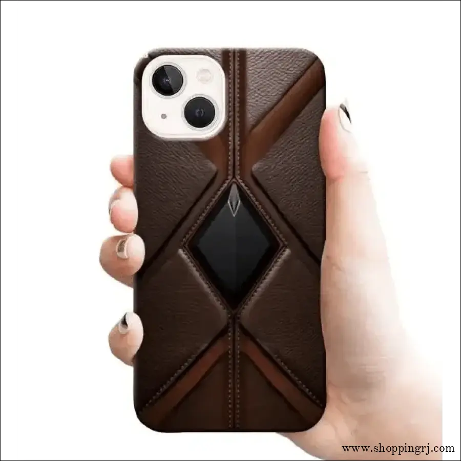 Leather design mobile cover RJ 2563 PLASTIC case