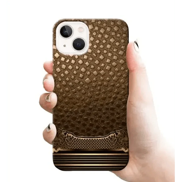 Leather design mobile cover RJ 2571  PLASTIC case