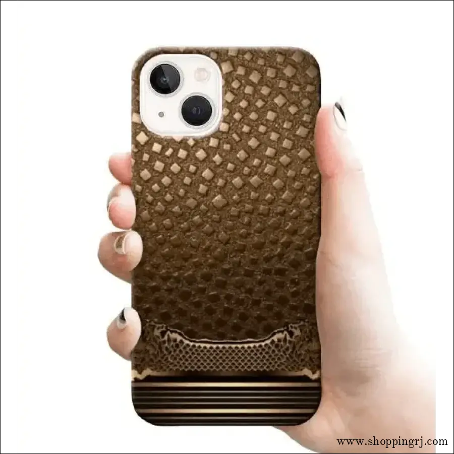 Leather design mobile cover RJ 2571 PLASTIC case