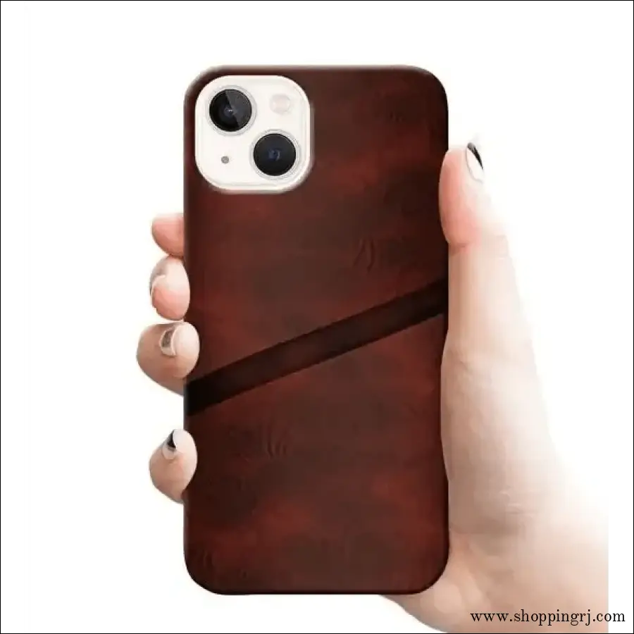 Leather design mobile cover RJ 2572 PLASTIC case