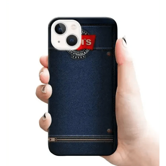 Leather design mobile cover RJ 2575  PLASTIC case