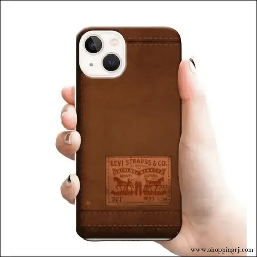 Leather design mobile cover RJ 2576 PLASTIC case - Mobile covers - Hard casesmobile coverLeather design