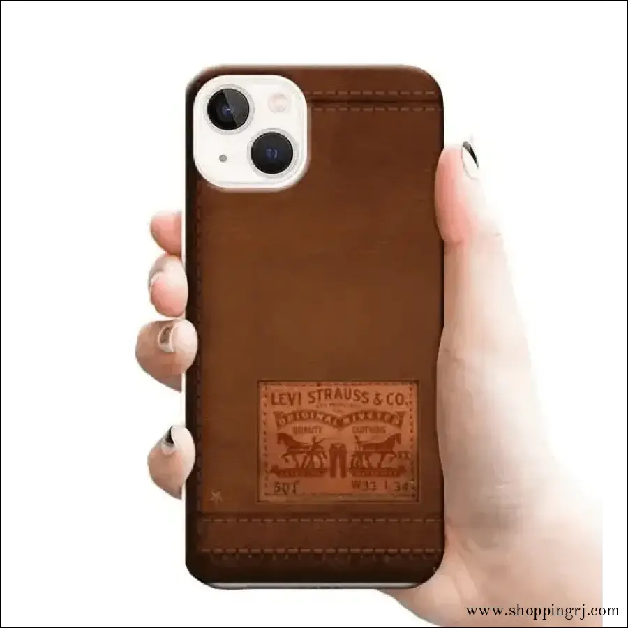 Leather design mobile cover RJ 2576 PLASTIC case