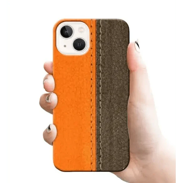 Leather design mobile cover RJ 2594 PLASTIC case