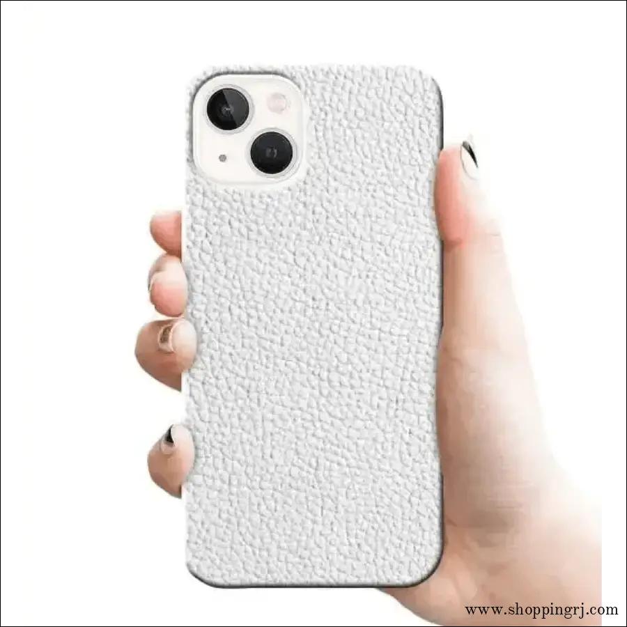 Leather design mobile cover RJ 2597 PLASTIC case