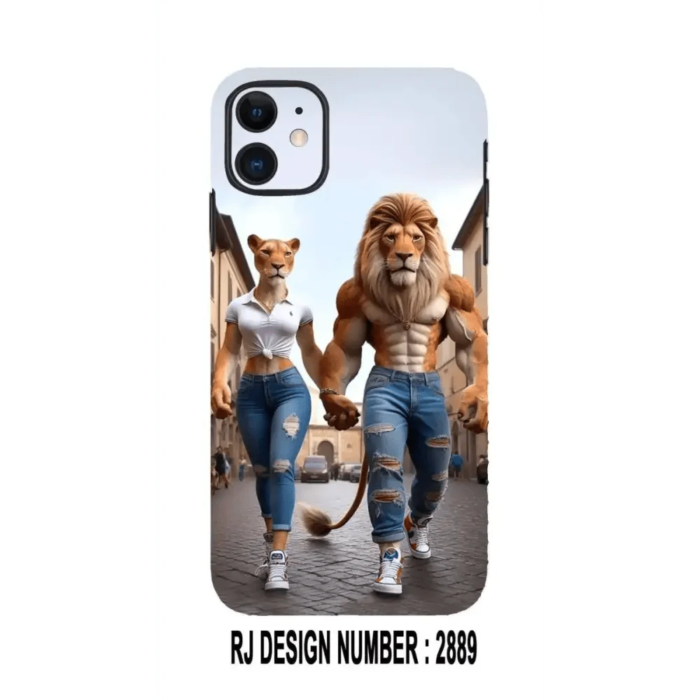 Lion couple mobile skin