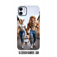 Lion couple mobile skin - Mobile skins - couplesMobile's back stickerMobile skins