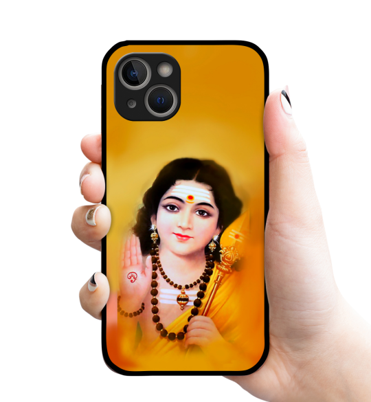 Lord muruga glossy Rubber case 1310