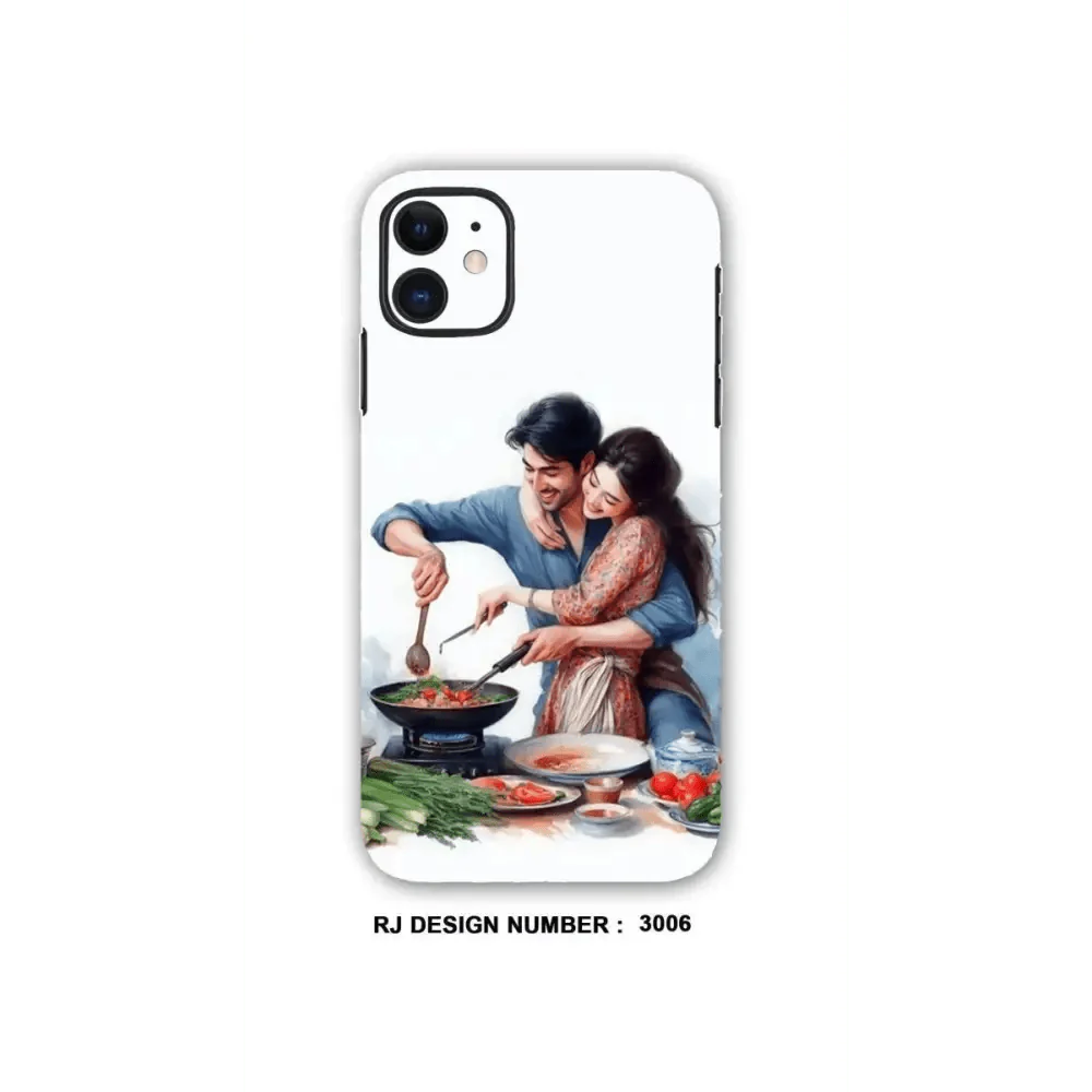 LOVELY COUPLE COOKINGmobile skins RJ3006 ANIME MOBILE WRAPPING