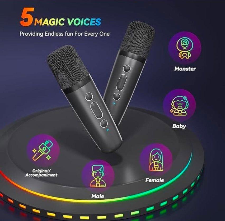 Magic voice with Mic Bluetooth speaker