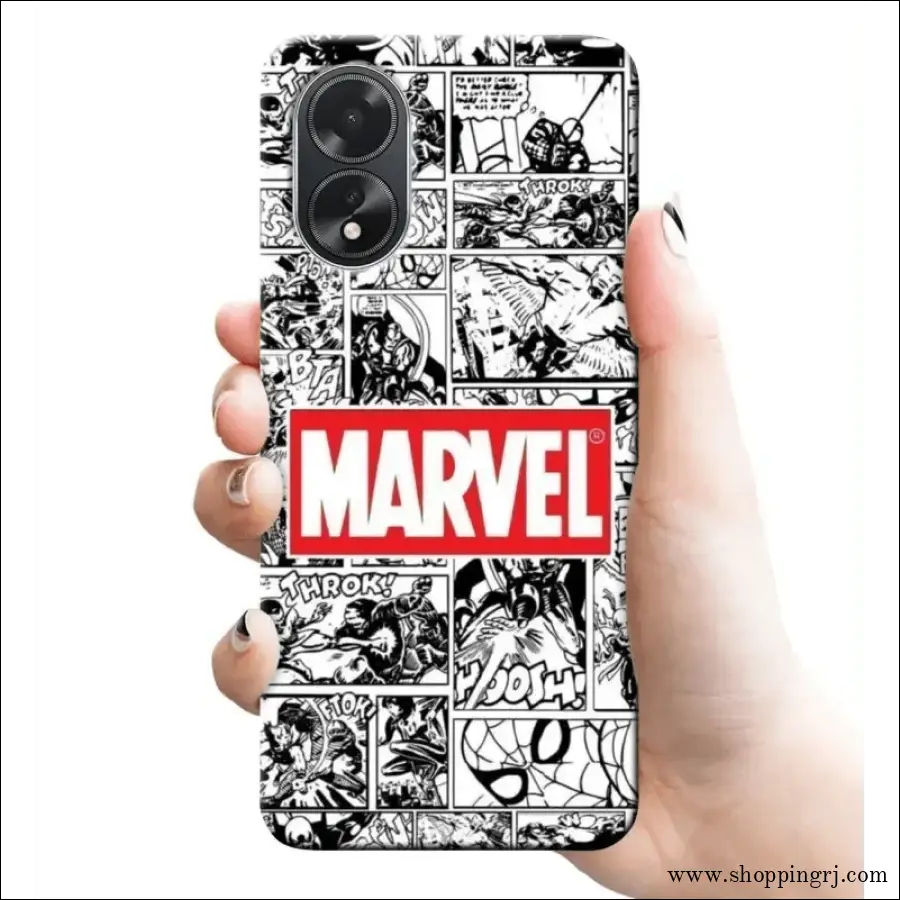Marvels black &white mobile covers rj 3090
